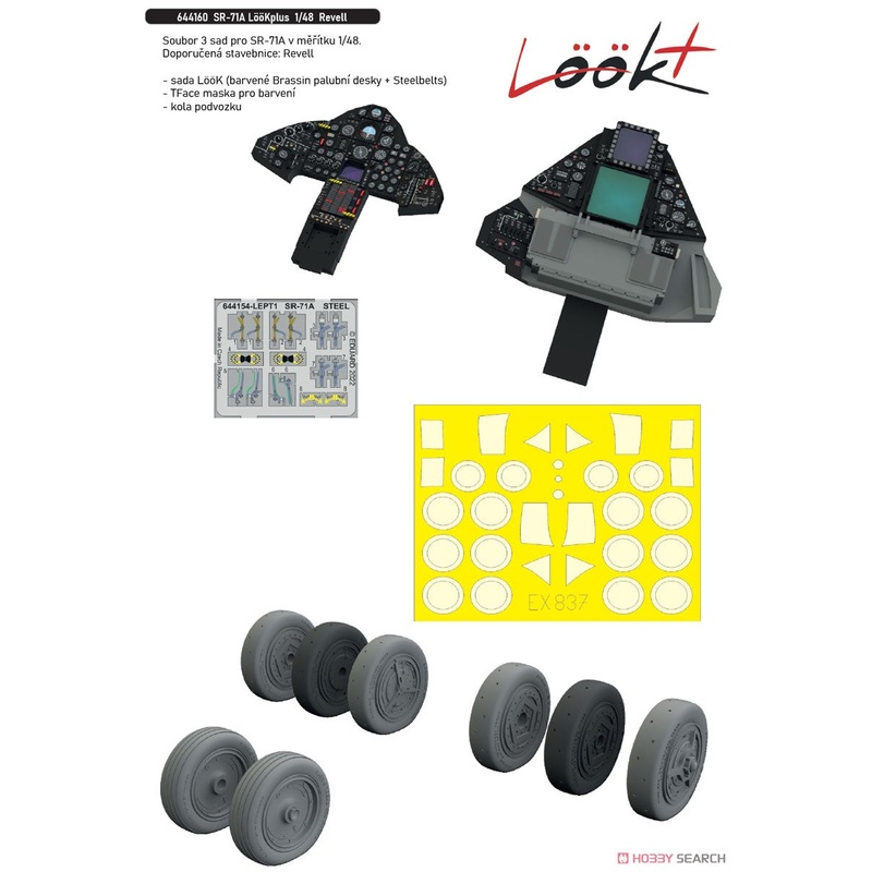 Eduard 644160 1/48 Lockheed SR-71 Lkplus