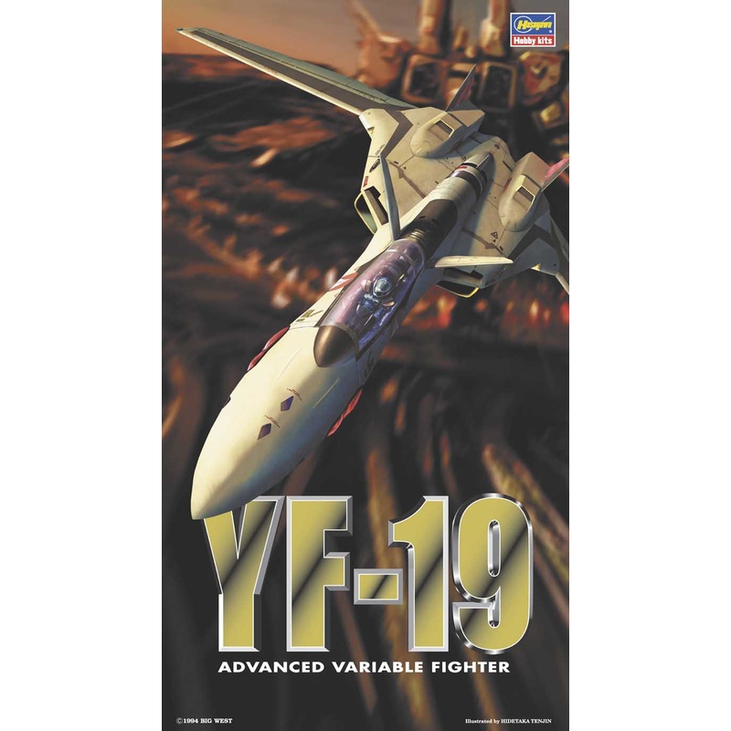 Hasegawa 65709 1/72 Macross Plus YF-19 Advanced Variable Fighter