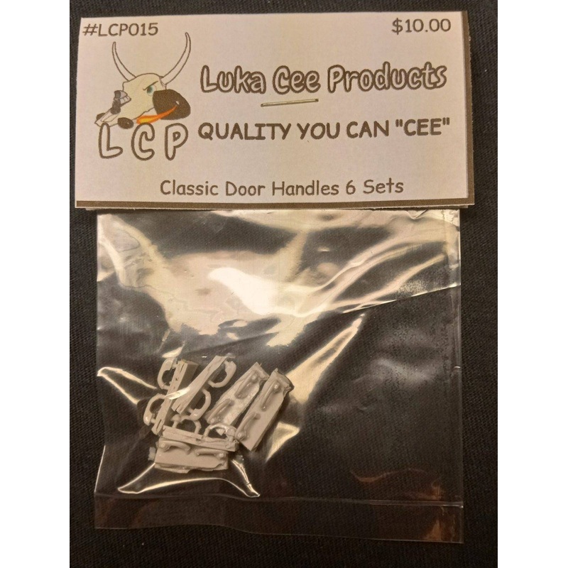 Luka Cee LCP015 CLASSIC DOOR HANDLES 6 SETS