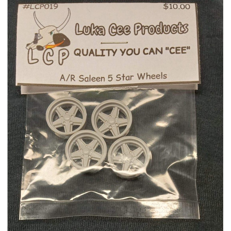 Luka Cee LCP019 A/R Saleen 5 Star Wheel