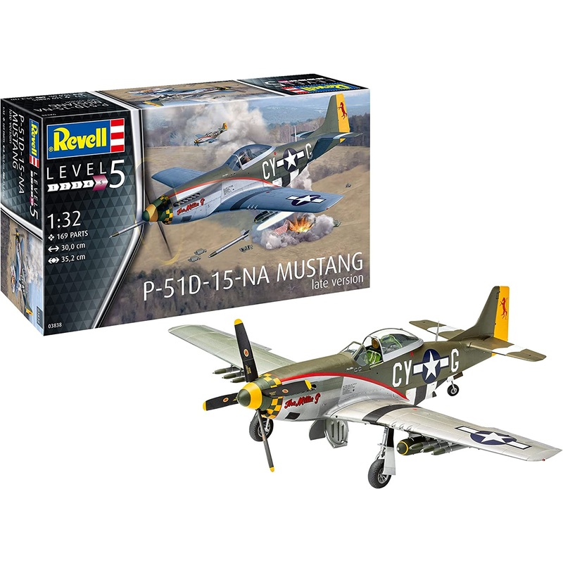 Revell 03838 1/32 P-51D-15-NA Mustang (Late Version)