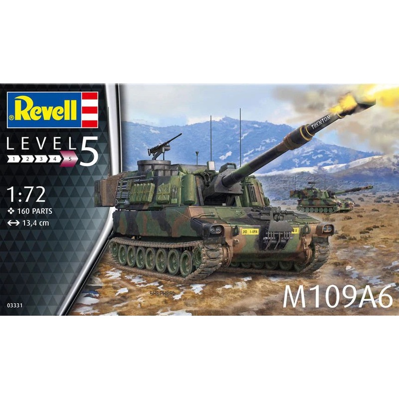 Revell 3331 1/72 M109A6 Paladin Howitzer