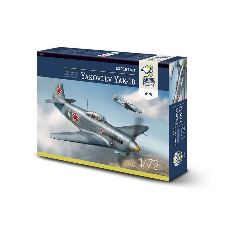 ARMA 70027 1/72 Yakovlev Yak-1b Expert Set