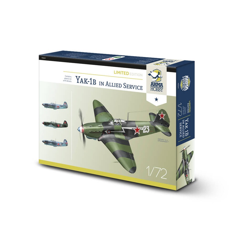 ARMA 70029 1/72 Yak-1b Allied Fighter Limited Edition