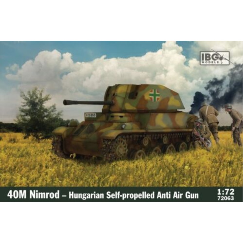 IBG 72063 1/72 Hungarian 40M Nimrd Self-Propelled Anti-Aircraft Gun
