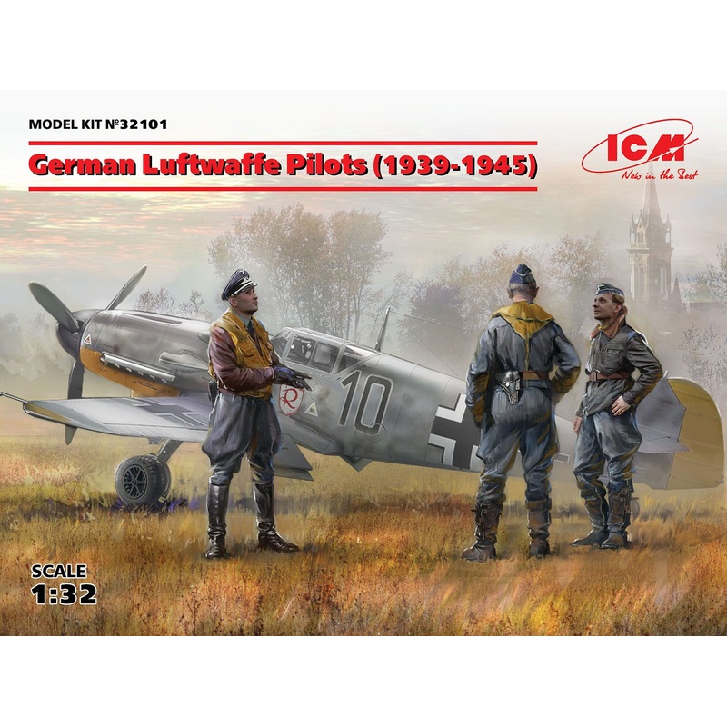 ICM 32101 1/32 German Luftwaffe Pilots (1939-1945)