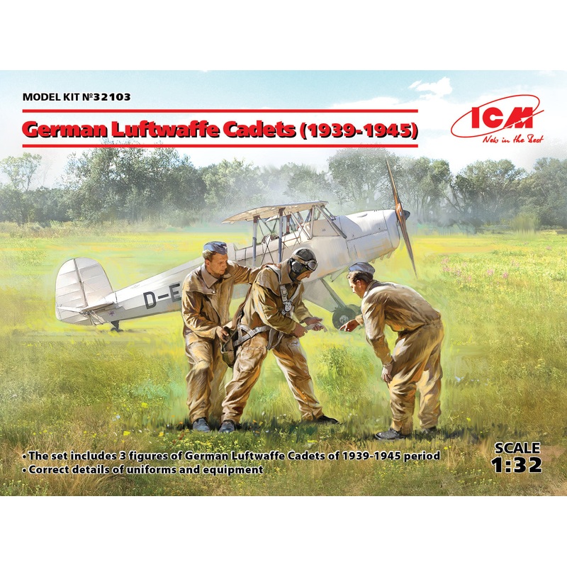 ICM 32103 1/32 German Luftwaffe Cadets (1939-1945)