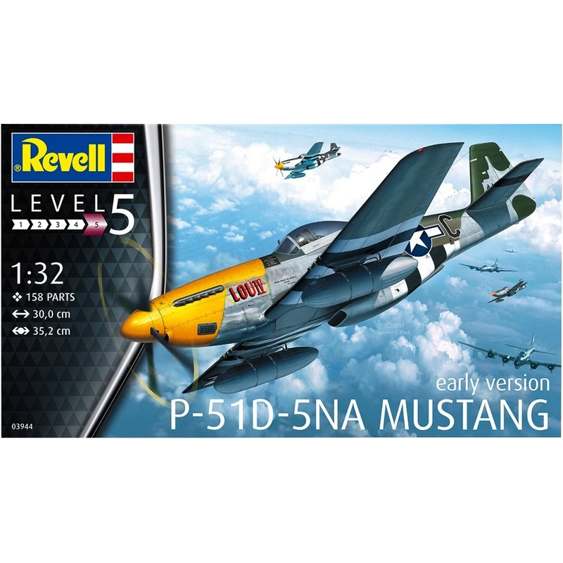 Revell 03944 1/32 P-51D-5NA Mustang (Early Version)