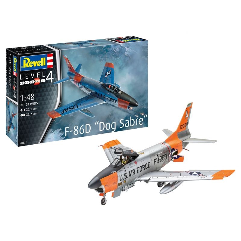Revell 3832 1/48 F-86D Dog Sabre
