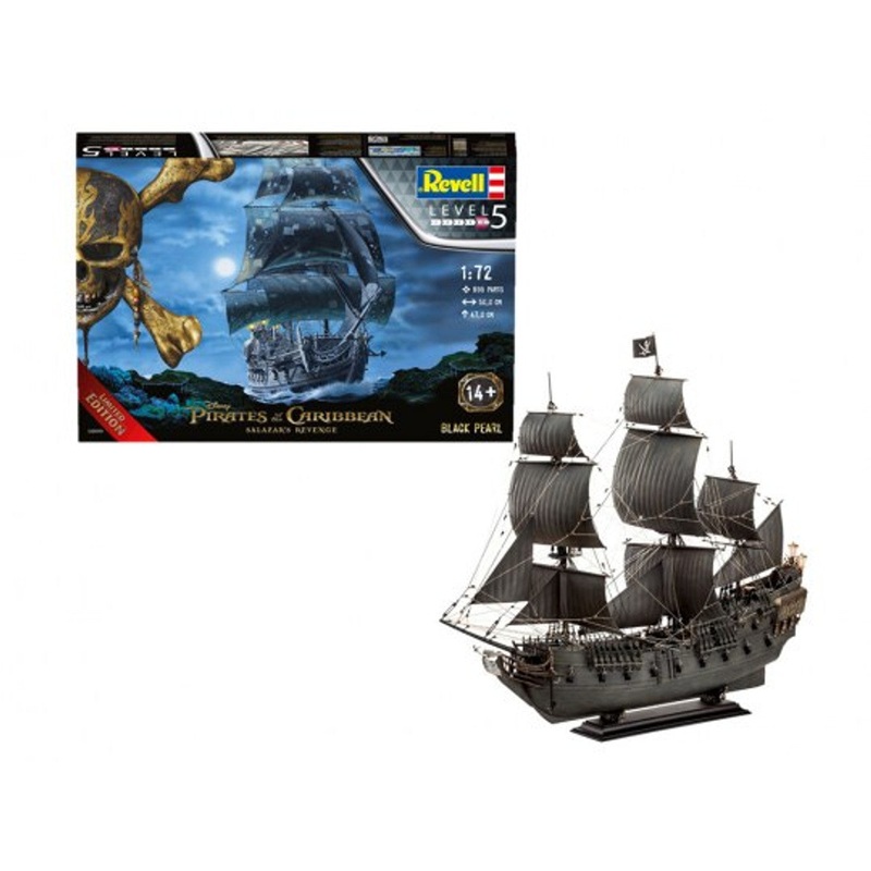 Revell 5699 1/72 The Black Pearl (Pirates of the Caribbean) - Limited Edition