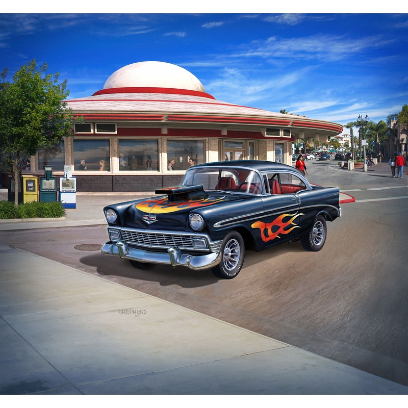 Revell 76630 1/24 '56 Chevy Customs