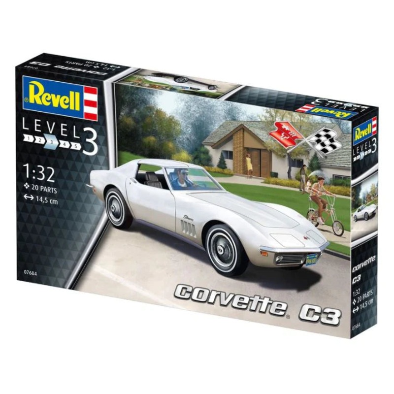 Revell 7684 1/32 Corvette C3