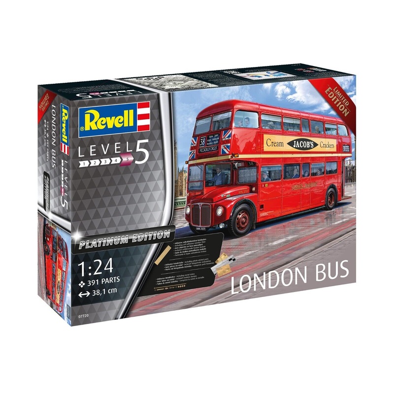 Revell 7720 1/24 London Bus - Platinum Edition