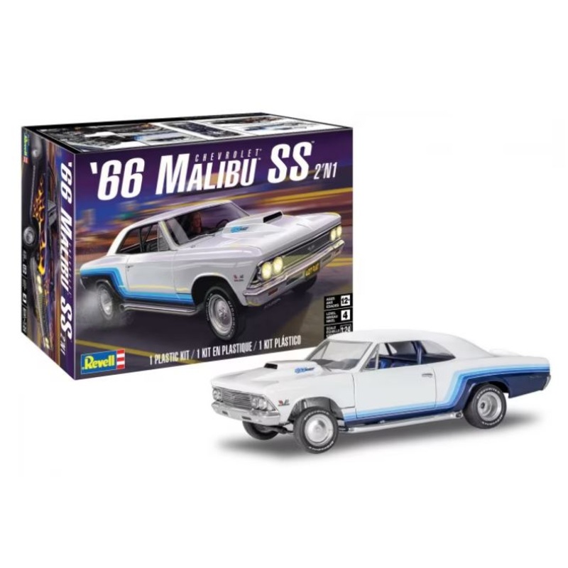 Revell 854520 1/24 1966 Chevrolet  Chevy Malibu SS