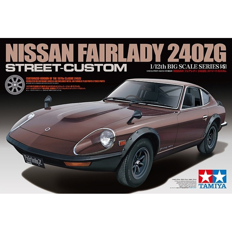 Tamiya 12051 1/12 Nissan Fairlady 240ZG Street Custom