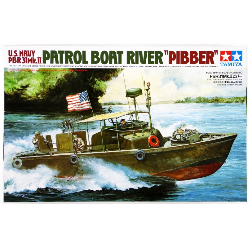 Tamiya 35150 1/35 US Navy Patrol Boat Pibber