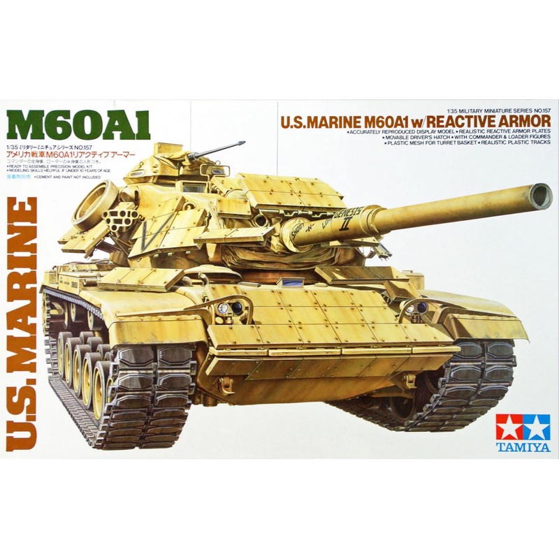 Tamiya 35157 1/35 U.S. Marine M60A1 - Desert Storm
