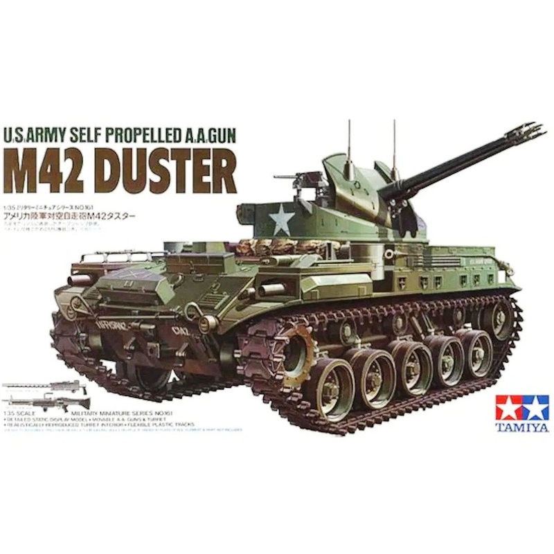 Tamiya 35161 1/35 US Army self propelled A.A. Gun M42 Duster