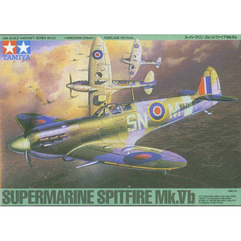 Tamiya 61033 1/48 Supermarine Spitfire Mk Vb