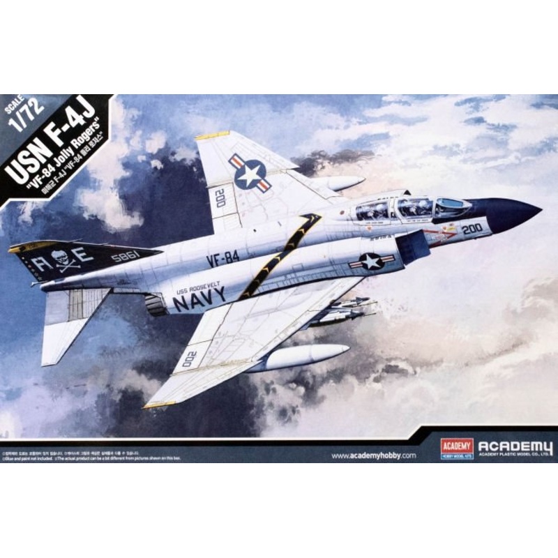 ACADEMY 12529 1/72 USN F-4J VF-84 Jolly Rogers