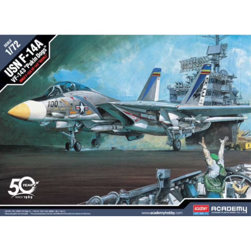 Academy 12563 1/72 USN F-14A VF-143 Pukin Dogs