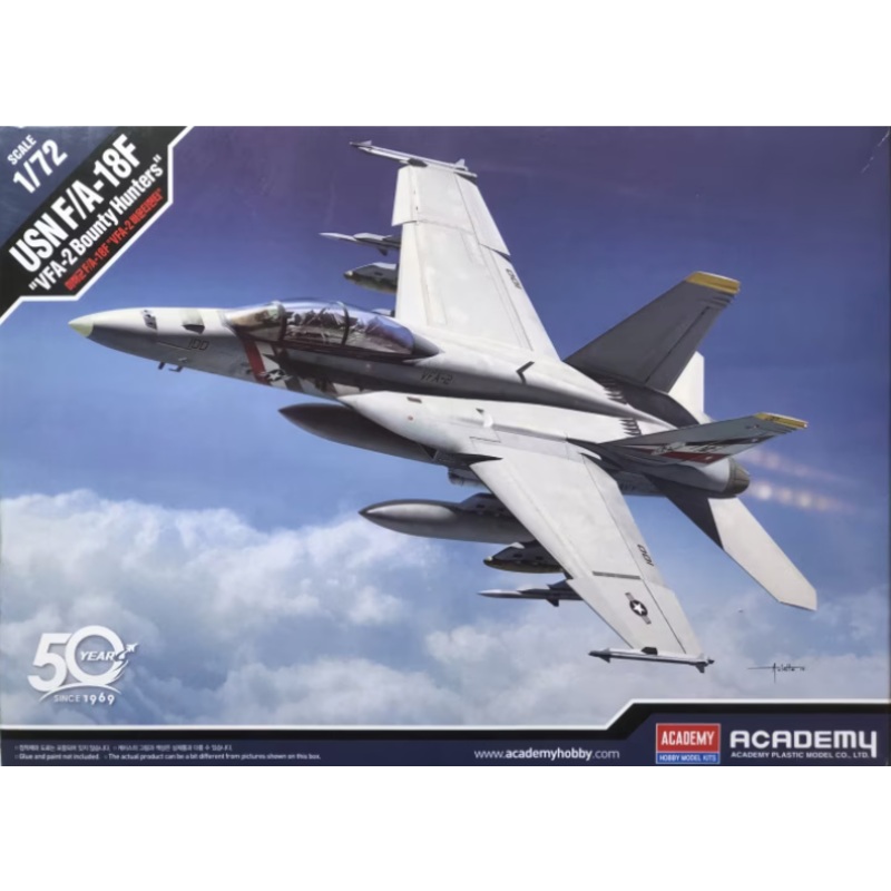 Academy 12567 1/72 USN F/A-18F  VFA-2 Bounty Hunters