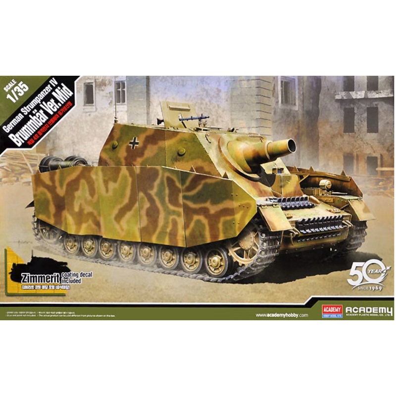 Academy 13525 1/35 Sturmpanzer IV Brummbar Mid.