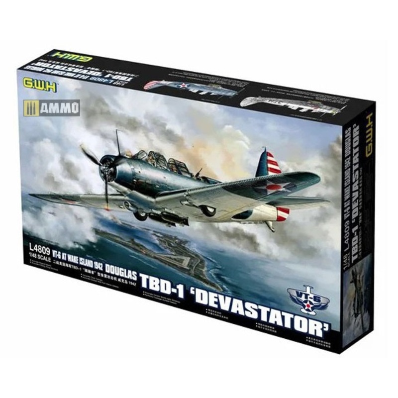 Great Wall Hobby L4809 1/48 TBD-1 Devastator - VT-6 at Wake Island 1942