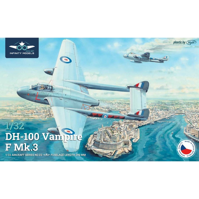 Infinity Models 3203 1/32 DH-100 Vampire Mk 3