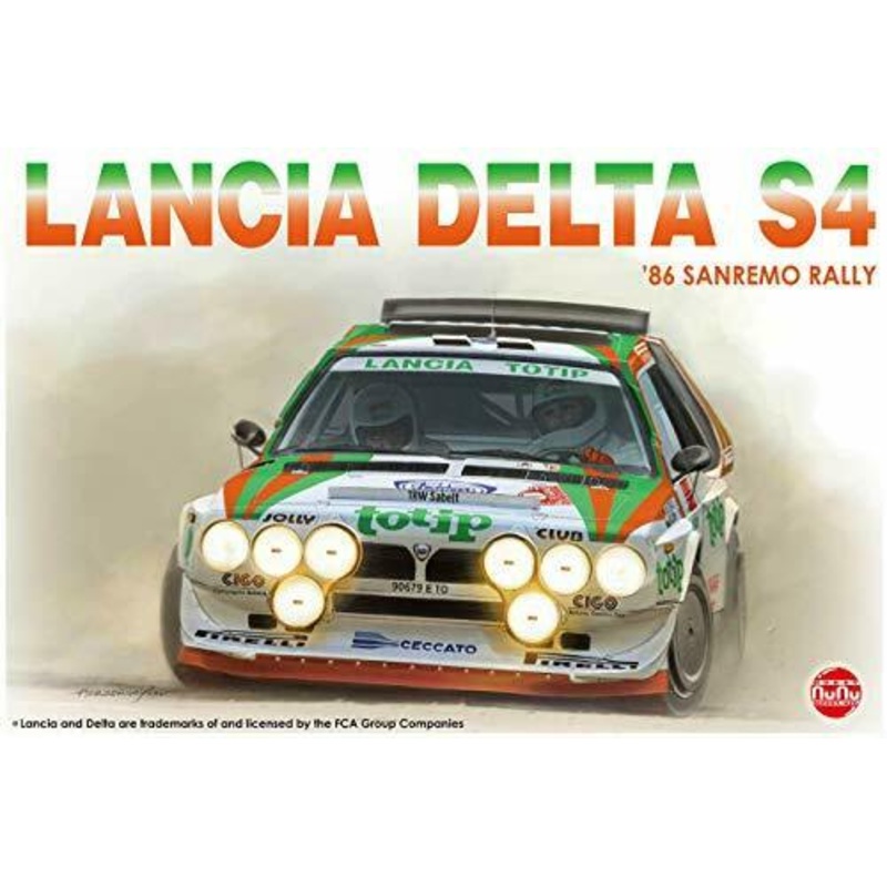 NuNu 24005 1/24 Lancia Delta S4 '86 Sanremo Rally