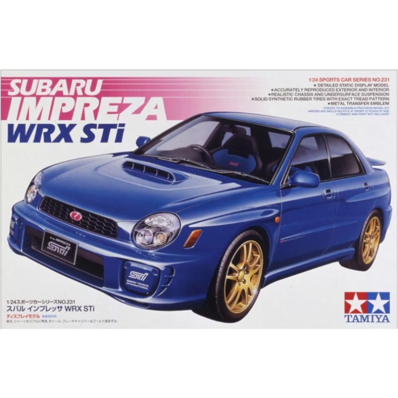 Tamiya 24231 1/24 Subaru Impreza STi