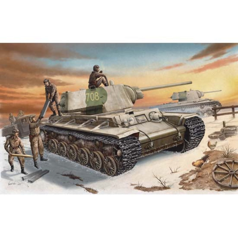 Trumpeter 00359 1/35 Russia KV-1 model 1942 Heavy Cast Turret