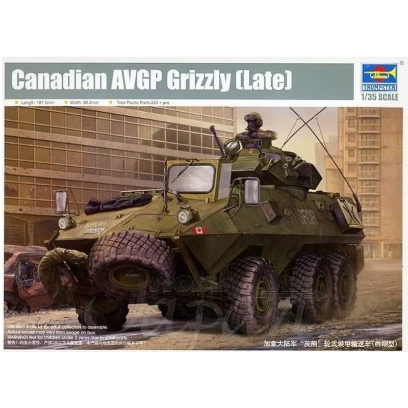 Trumpeter 01505 1/35 Canadian Grizzly 6x6 APC late