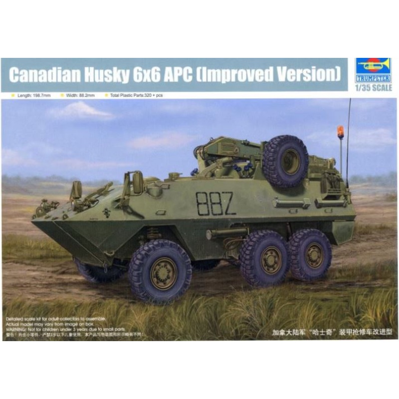 Trumpeter 01506 Canadian Husky 6x6 APC (Improved Version)