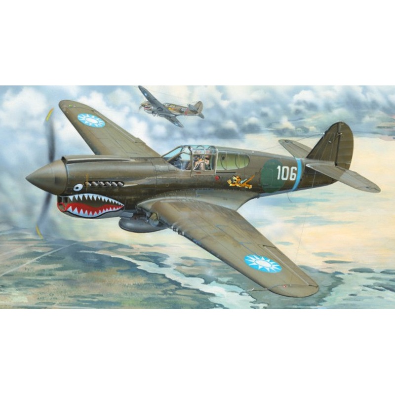 Trumpeter 02269 1/32 P-40E War Hawk