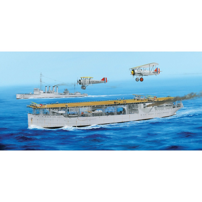 Trumpeter 05631 1/350 USS Langley CV-1 Aircraft Carrier