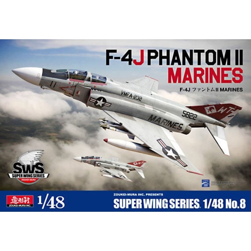 Zoukei Mura SWS 4808  1/48 McDonnell Douglas F-4J Phantom II Marines