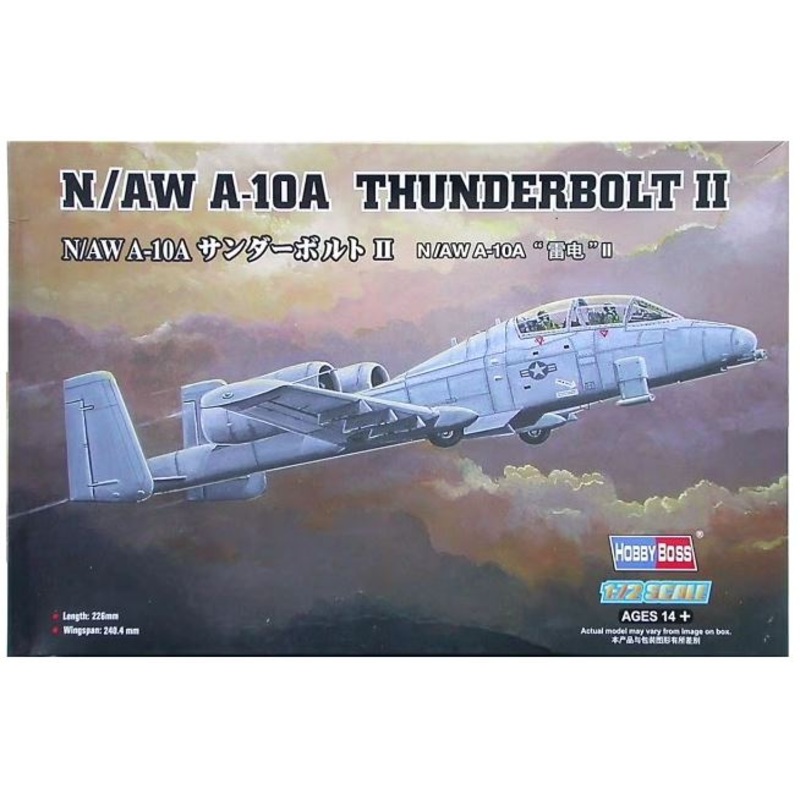 Hobby Boss 80267 1/72 N/AW A-10A Thunderbolt II