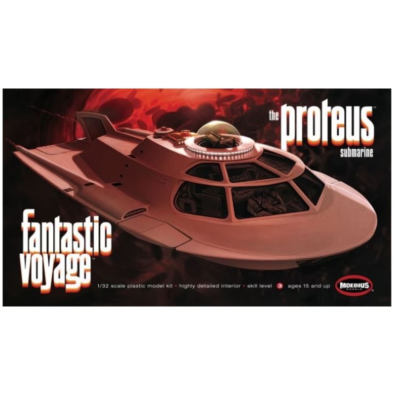 Moebius Models 963 1/32 Fantastic Voyage - The Proteus Submarine
