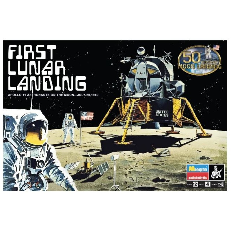 Monogram 85-5094 1/48 First Lunar Landing - 50th Anniversary Moon Landing