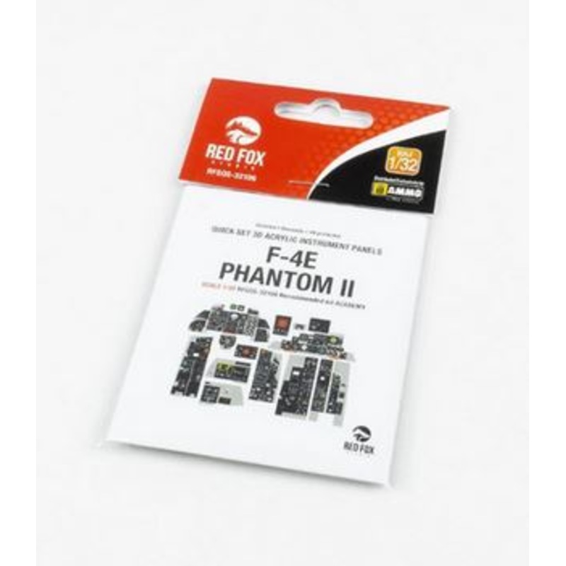 Red Fox 32106 1/32  F-4E Phantom II (ACA kit)