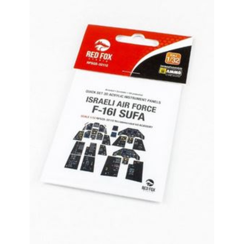 Red Fox 32112 1/32 F-16I Sufa (ACA kit)