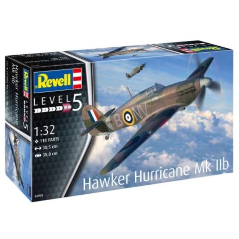 Revell 04968 1/32 Hawker Hurricane Mk IIb Fighter