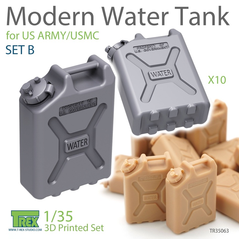 T-Rex 35063 1/35 Modern Water Tank Set B for US ARMY/USMC