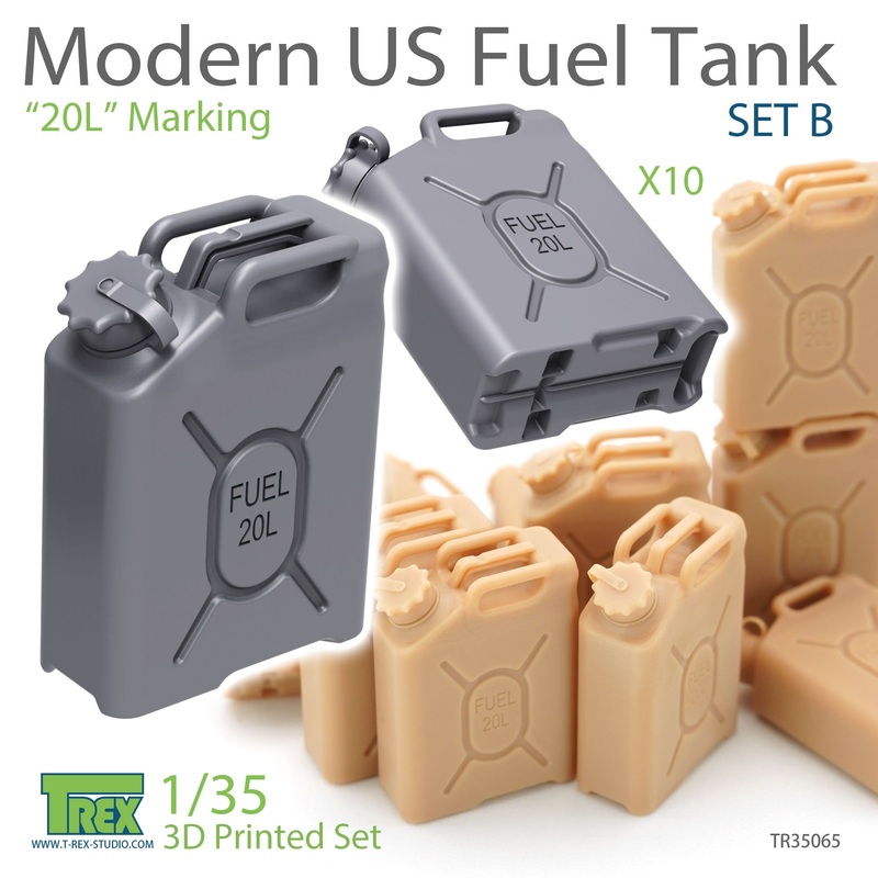 T-Rex 35065 1/35 Modern US Fuel Tank Set B 20L Marking