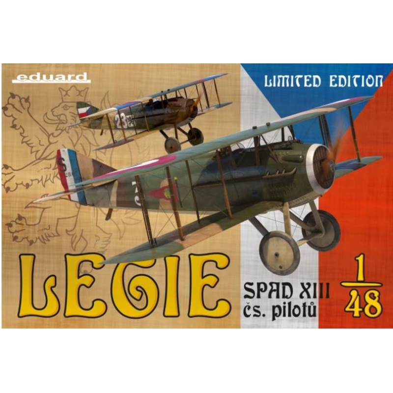 Eduard 11123 1/48 Legie SPAD XIII s. pilot - Limited Edition