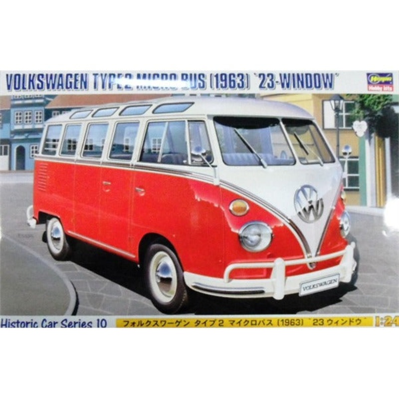 Hasegawa 21210 1/24 Volkswagen Type 2 Micro Bus 1963