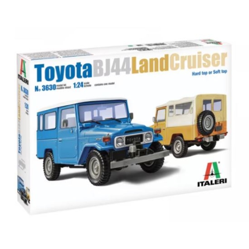Italeri 3630 1/24 Toyota BJ44 Land Cruiser Hard top or Soft top