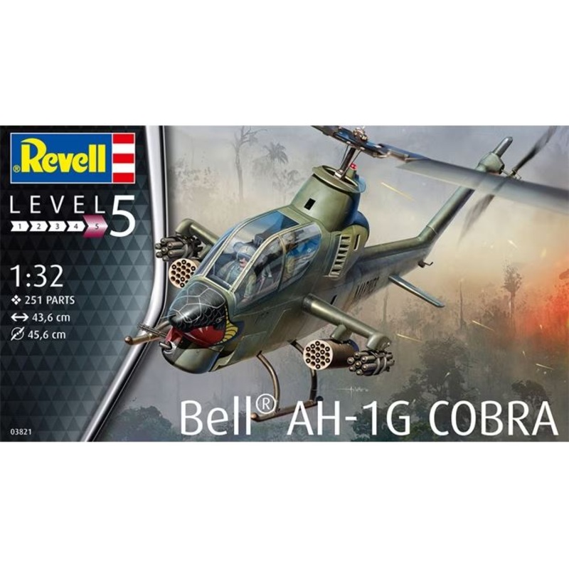 Revell 3821 1/32 Bell AH-1G Cobra