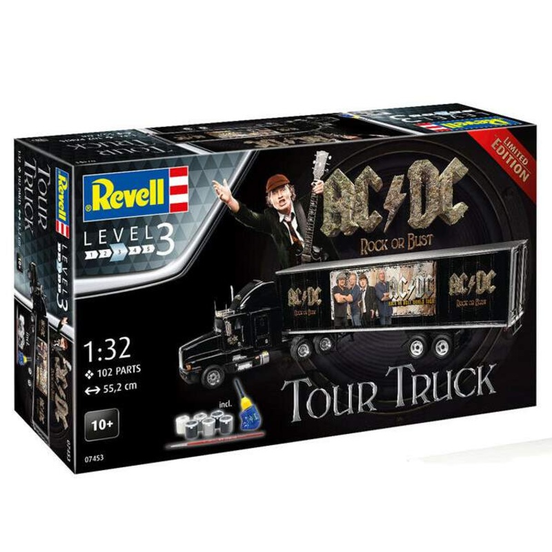 Revell 7453 1/32 Truck & Trailer AC/DC Limited Edition